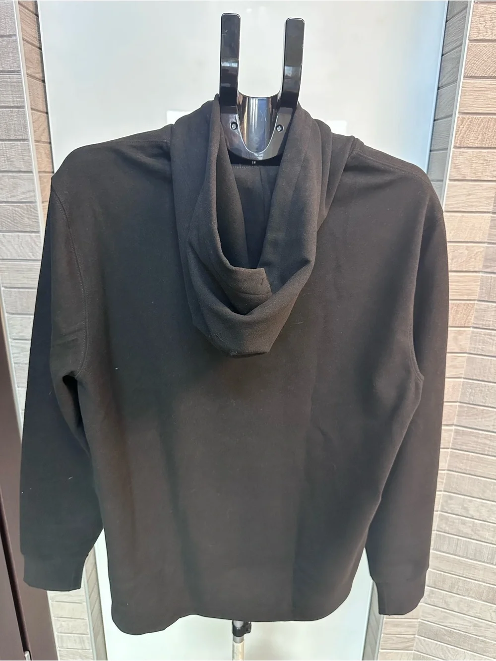 J. Crew Black Seaboard Hoodie Pullover Sweatshirt